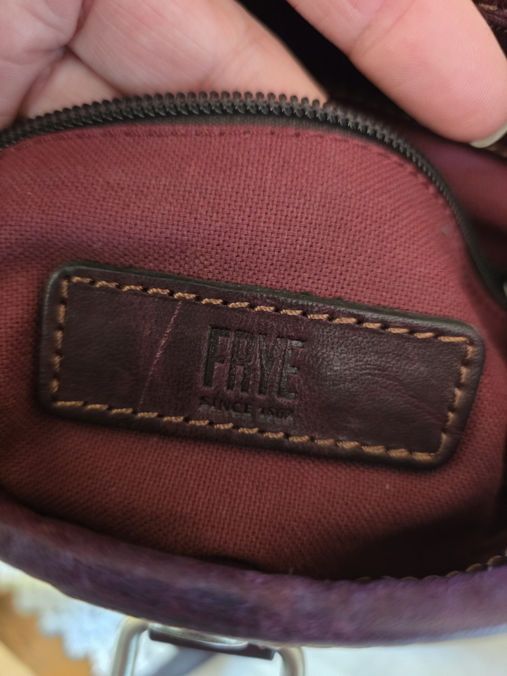 Frye Amy Leather Bucket Bag - Picture 7 of 10